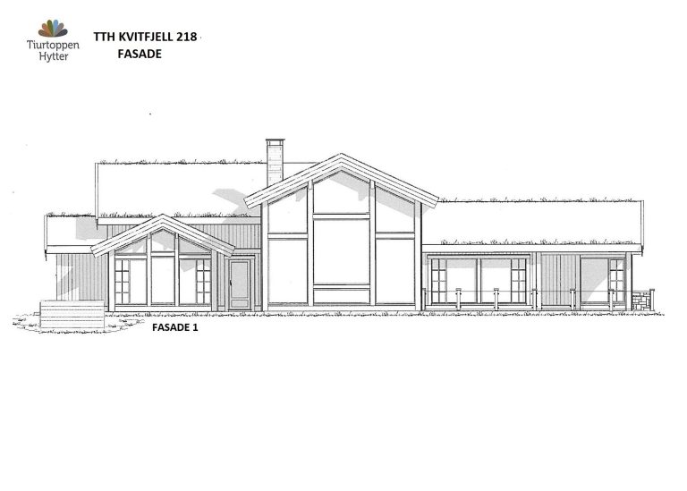 15. TTH Kvitfjell 218 – Fasade 1