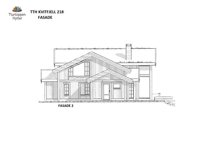 16. TTH Kvitfjell 218 – Fasade 2